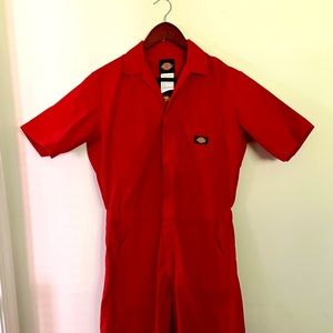 Dickies Red Coveralls - Brand New